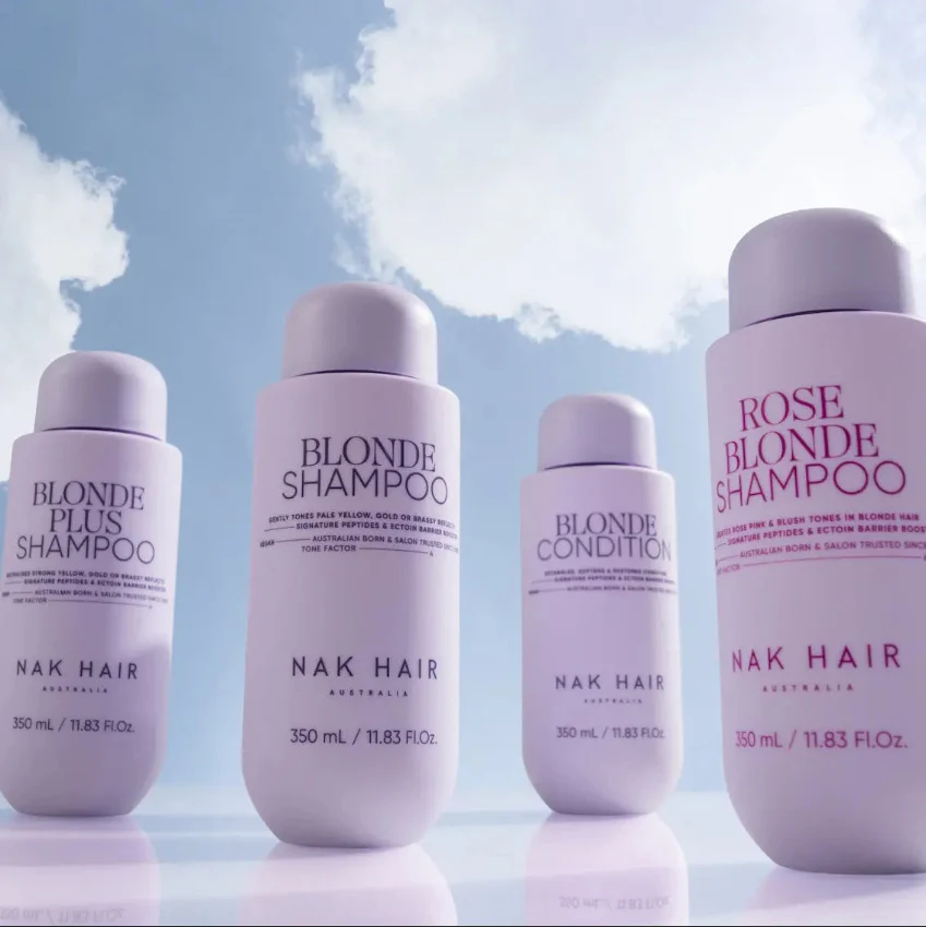 Blond haar
